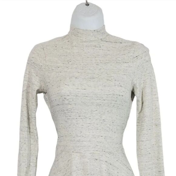 American Apparel Violette Skater Dress in Heathered Gray Size Small - Picture 4 of 12